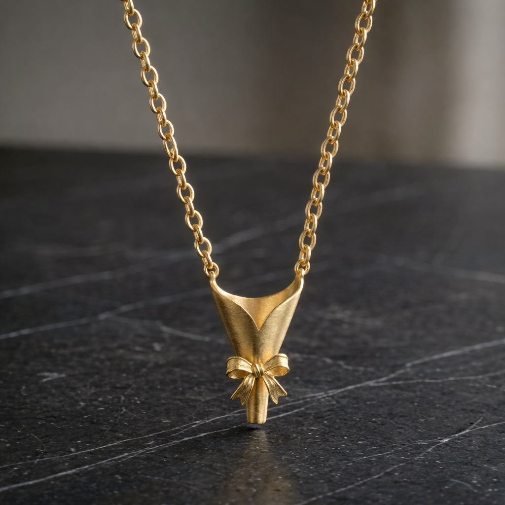 Tkhotpick Flower Necklace