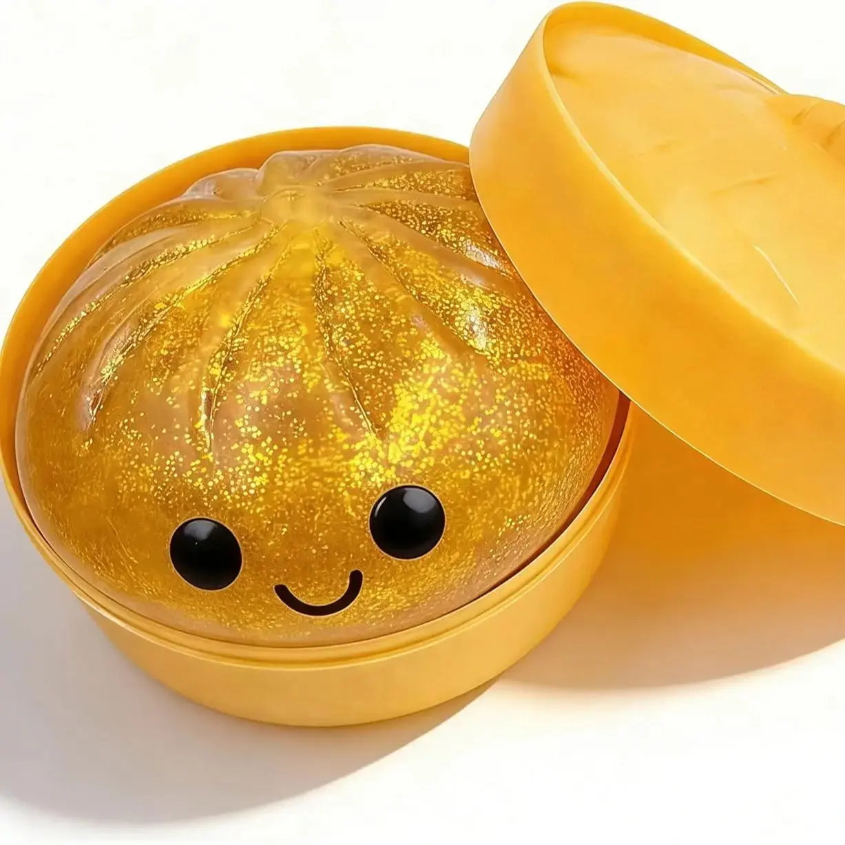 Ultra-Rare Rainbow Smiling Dumpling Squishy