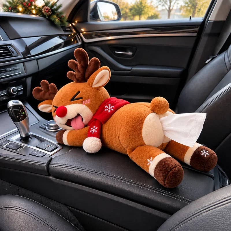 ๐๐ฆ Funny Christmas Reindeer Tissue Holder โ The Cheekiest Christmas Decor!