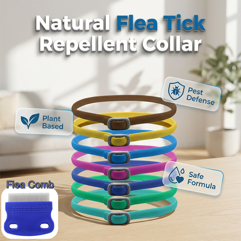Natural Essential Oil Pet Pest Repellent Collar