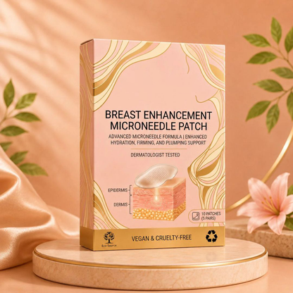 breast enhance mentmicroneedle patch