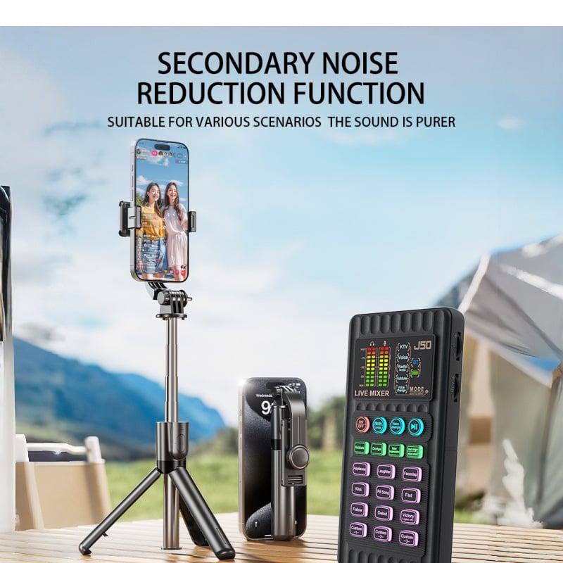 🎤Live Sound Card – Portable Voice Changer