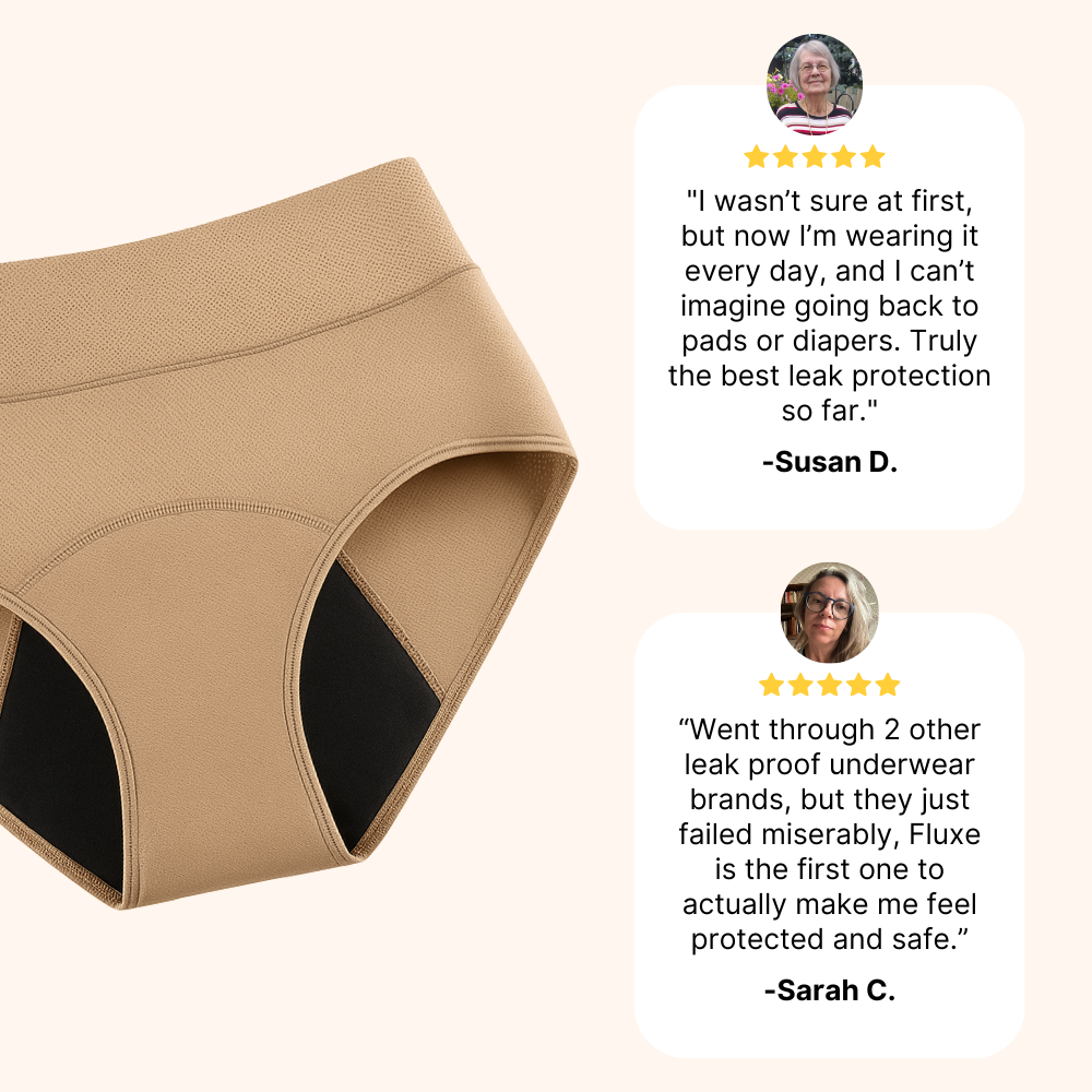 Tkhotpick 100% Leak-Proof Underwear That Won't Let You Down for Women 60+ (4-Pack)