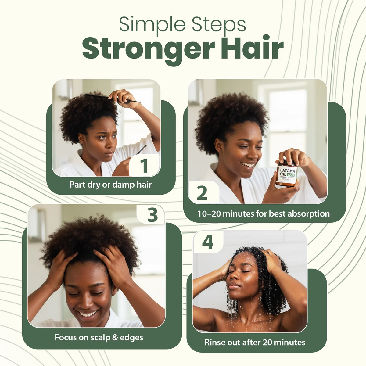 Batana Natural Hair Growth Oil
