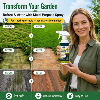 Easy and stress-free weeding in the garden] Herbicide for domestic use