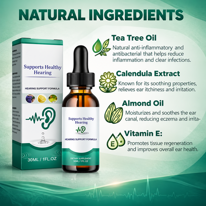 Tinnitus Ear Drops for Clear Ears and Ultimate Comfort – Unlock Instant Relief from Tinnitus and Ear Discomfort🎶