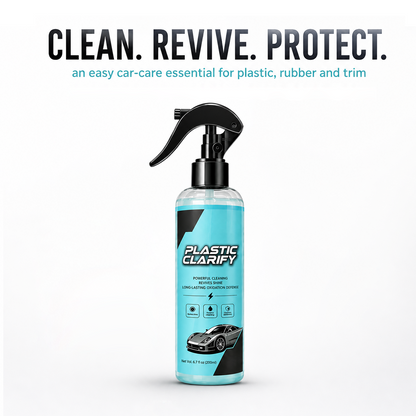 Car Plastic Trim Restorer Spray for Faded Surfaces