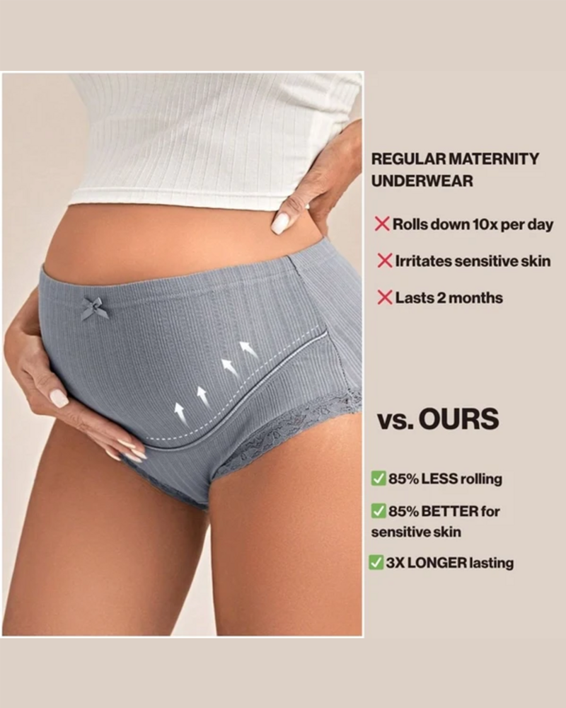 Ultra-Soft Maternity Support Panties