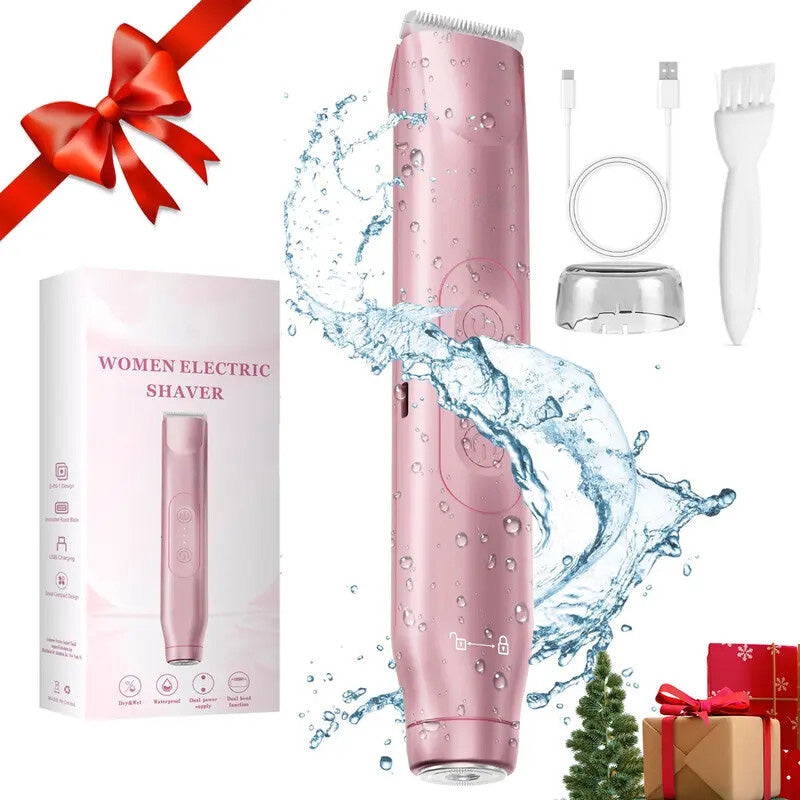 2-in-1 Painless Bikini Hair Trimmer