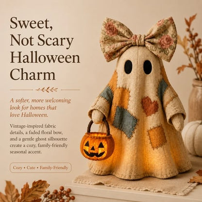 🔥Last Day 50% OFF🔥🔥Lighted Vintage Patchwork Ghost
