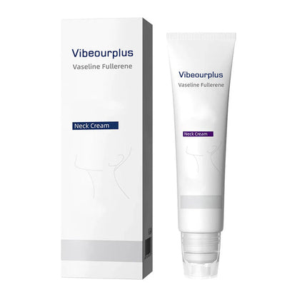 Roller Massage Neck Cream 🧴 Collagen & Hyaluronic Acid | Firms Neck, Reduces Wrinkles & Double Chin-eded