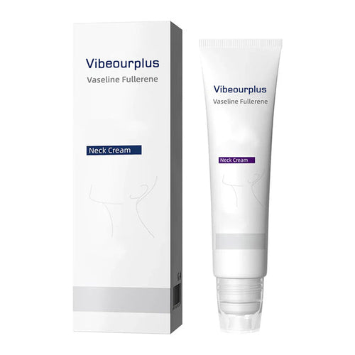 Roller Massage Neck Cream 🧴 Collagen & Hyaluronic Acid | Firms Neck, Reduces Wrinkles & Double Chin-eded