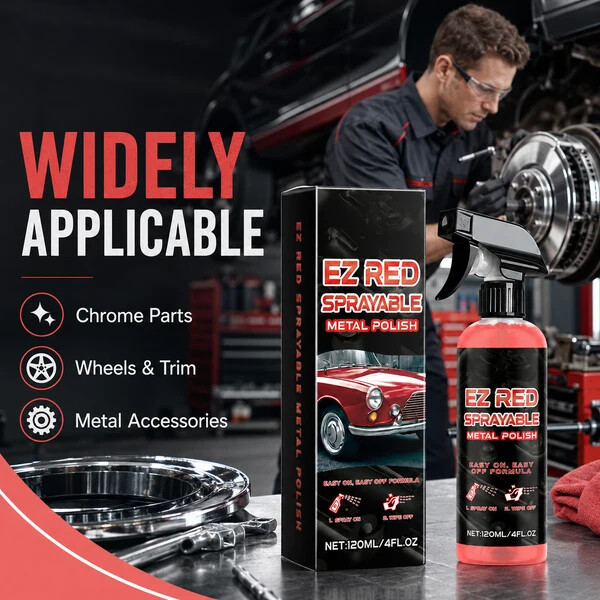 🔥 50% OFF Car Metal Polish & Restorer – Bring Back the Shine