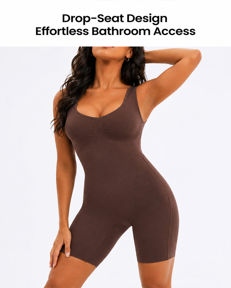 Elastic Seamless Tummy Control Easy-to-Wear Body Shaper