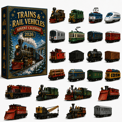 🚂Trains & Rail Vehicles Advent Calendar 2026