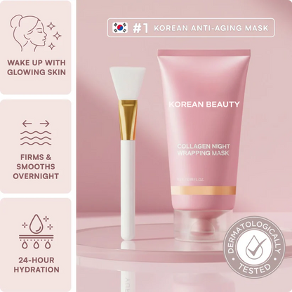 Collagen Night Wrapping Mask-Instantly Achieve Glass Skin