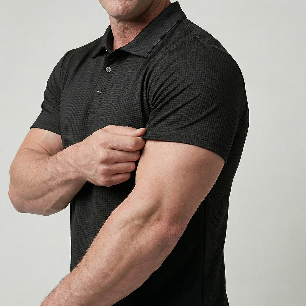 Tkhotpick - Men's Ultra Comfortable Polo Shirt