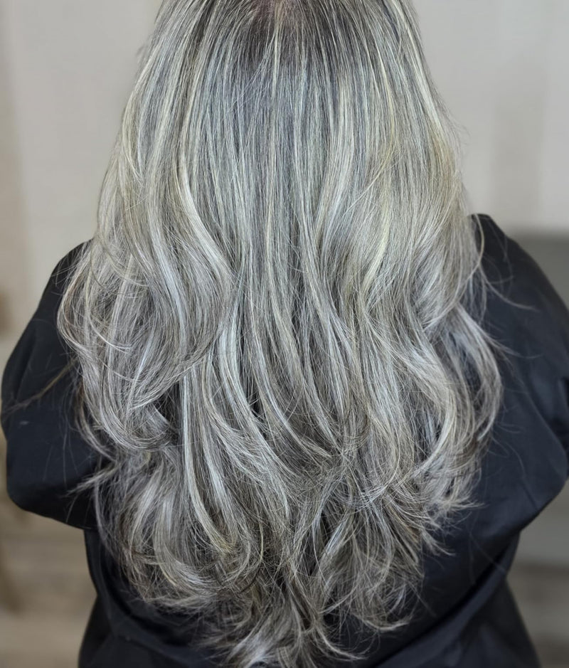 Customer hair result