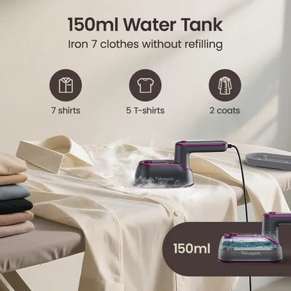 Jack & Rose Portable Steam Iron & Clothes Steame