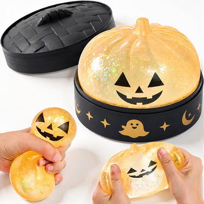 🎃👻Halloween Dumpling Stress Relief Toys with Steamer Storage Boxes