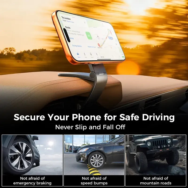 🧲 Magnetic Car Phone Mount for  – 95° Adjustable Air Vent Cell Phone Holder with Strong Suction Grip, Hands-Free Accessories for iPhone 17/16/15/14/13/12 Series