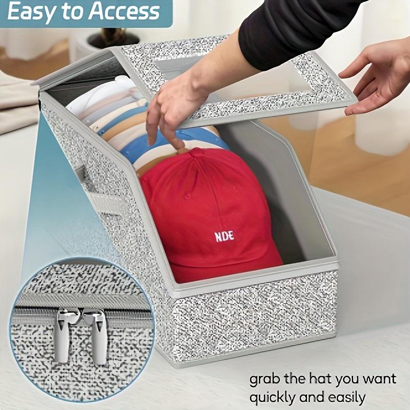 Multifunctional Foldable Dust Hat Storage Box