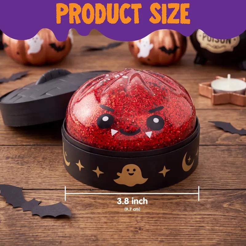 🎃👻Halloween Dumpling Stress Relief Toys with Steamer Storage Boxes