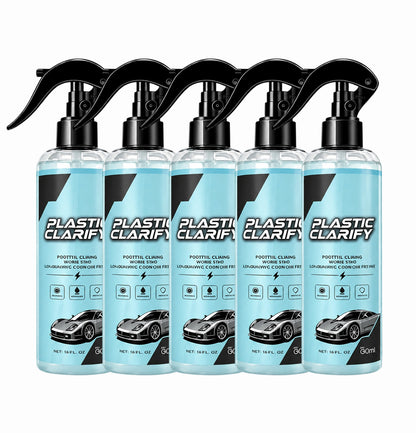 Car Plastic Trim Restorer Spray for Faded Surfaces