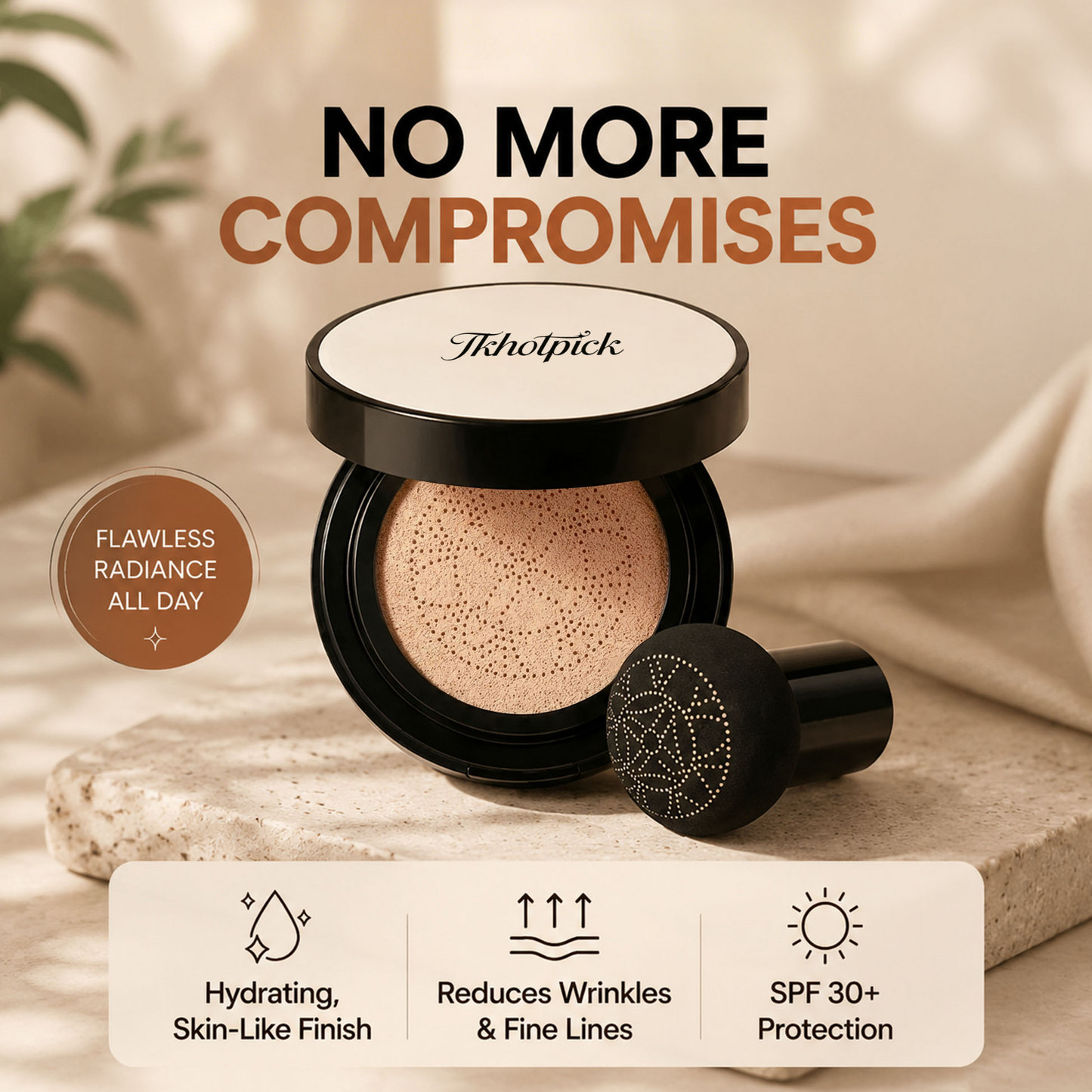 Tkhotpick Glow Foundation Cushion