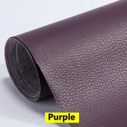🛋️ Self-Adhesive Leather Repair Patch – Cuttable Sofa Restorer ✨