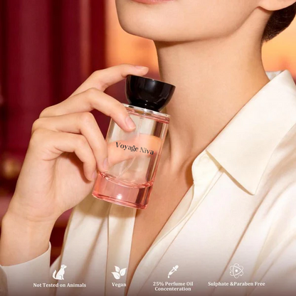 Voyage Niva | Rosey Fruity Floral | Extrait De Parfum  | Long Lasting Luxury Fragrance