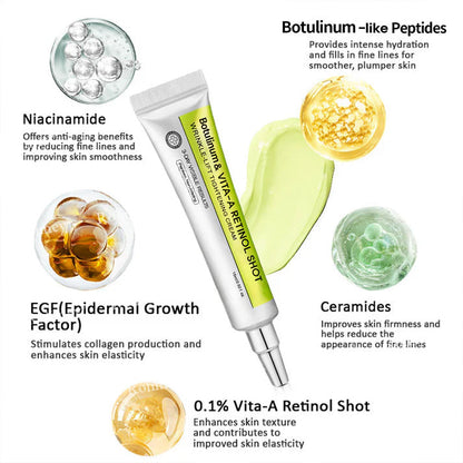 🔥Final 3 Hours: 70%OFF🔥 Botulinum & Vita-A Retinol Shot Wrinkle-Lift Tightening cream✨