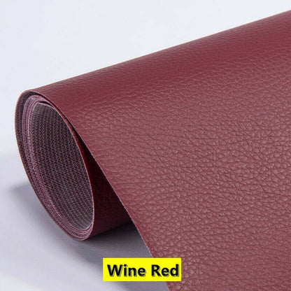 🛋️ Self-Adhesive Leather Repair Patch – Cuttable Sofa Restorer ✨