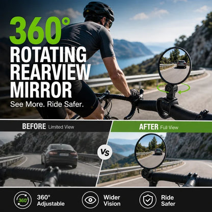 360° Rotating Rearview Mirror（1 Set 2 Pcs）