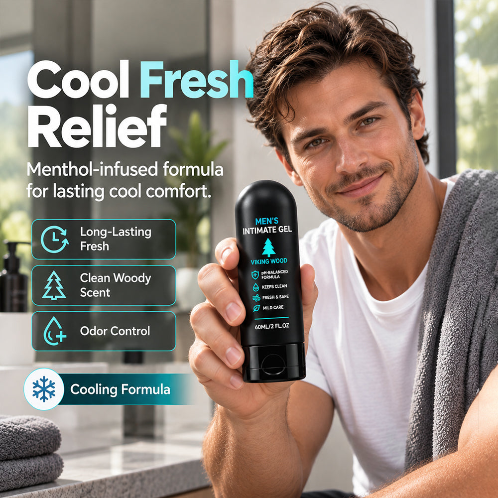 Men's Intimate Wash Gel - A pH-balanced intimate wash