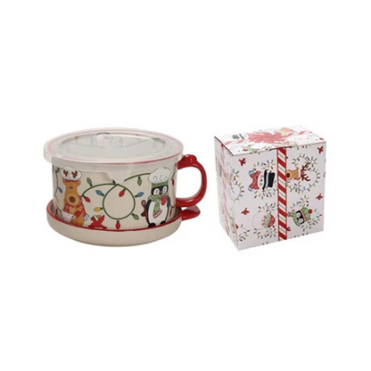 🎁🎁1 PCS 25-oz Mug Meals w/ Lid-its & Gift Boxes