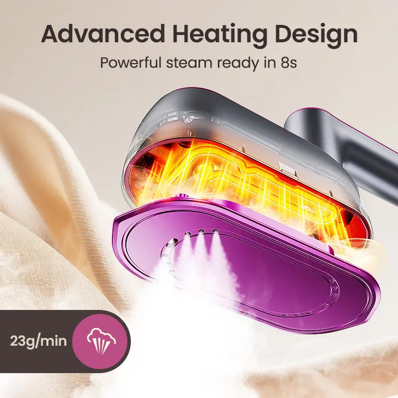 Jack & Rose Portable Steam Iron & Clothes Steame