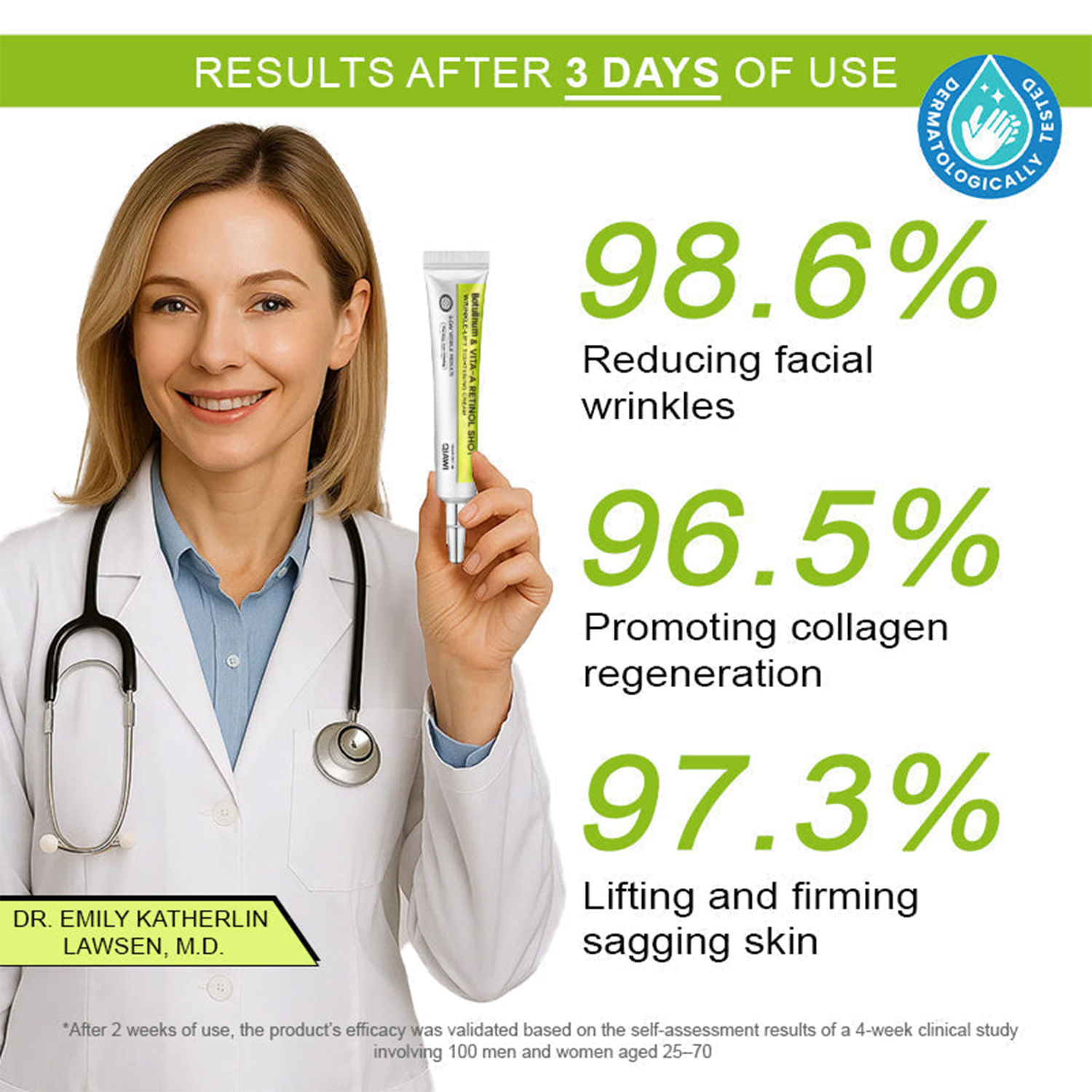 🔥Final 3 Hours: 70%OFF🔥 Botulinum & Vita-A Retinol Shot Wrinkle-Lift Tightening cream✨