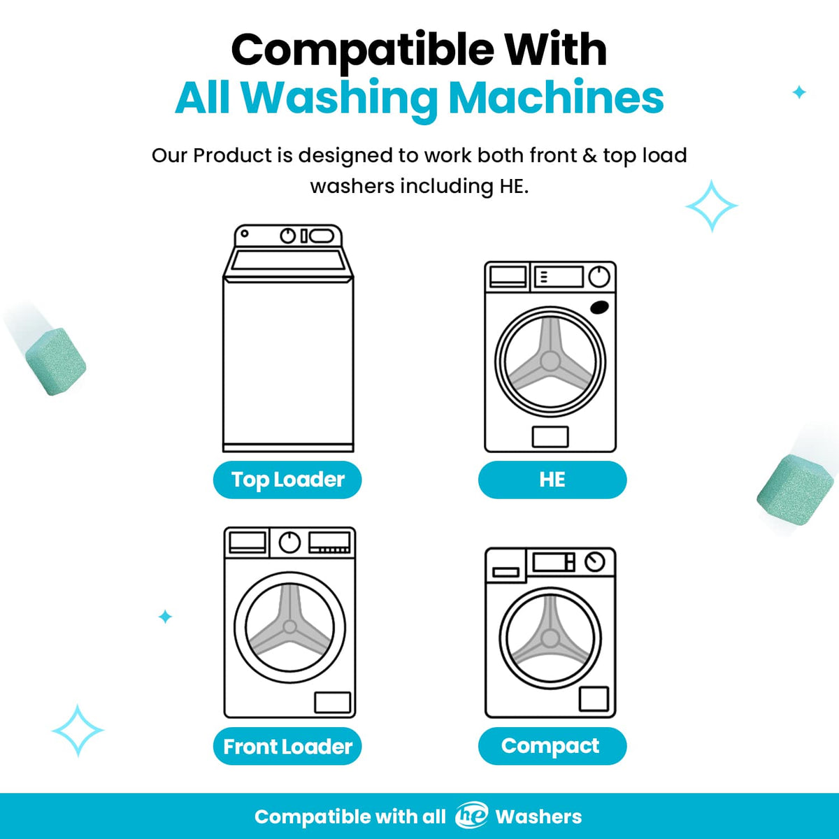 Marssirace Washing Machine Cleaner Pro