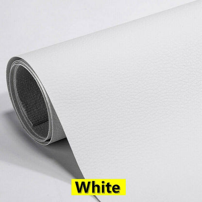 🛋️ Self-Adhesive Leather Repair Patch – Cuttable Sofa Restorer ✨