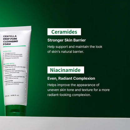 Centella Deep Pore Cleansing Foam