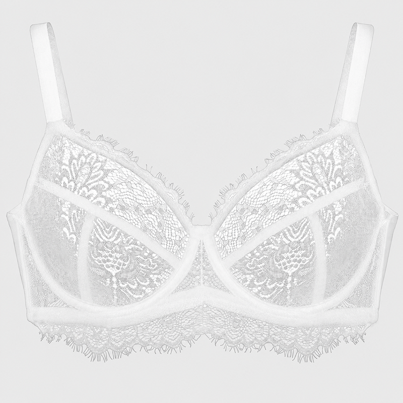 Ultra-Light Lace Underwire Push-Up Bra