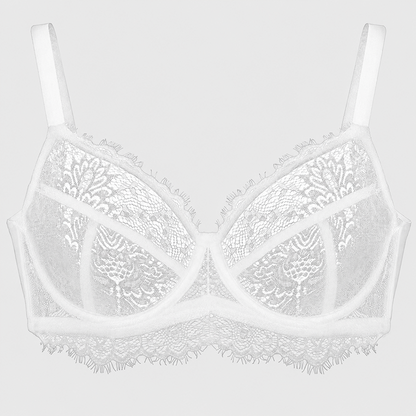Ultra-Light Lace Underwire Push-Up Bra