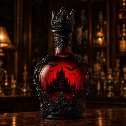 🔥Last Day 49% OFF - 🦇🍺Gothic Vampire Castle Whisky Decanter & Tumbler(📦Buy 3 Free Shipping)