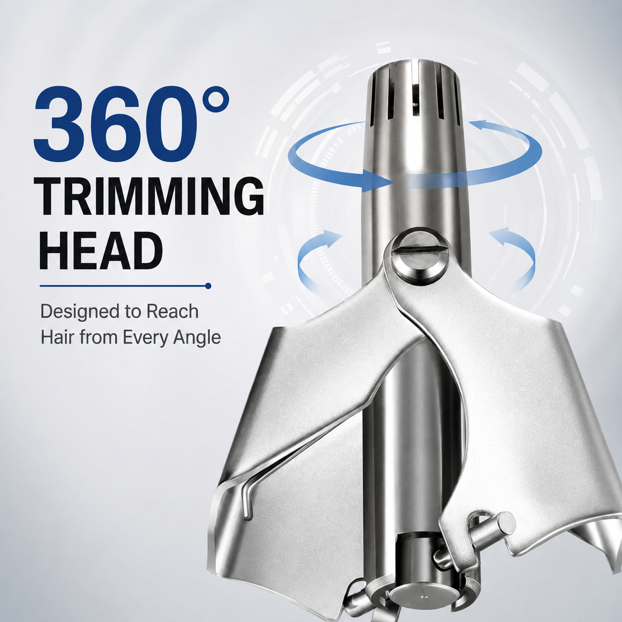 ✂️ Manual Nose Hair Trimmer – Precision Grooming. No Battery Needed.