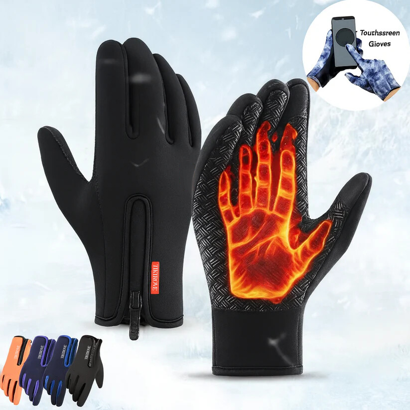 Thermal Touch Screen Windproof Gloves