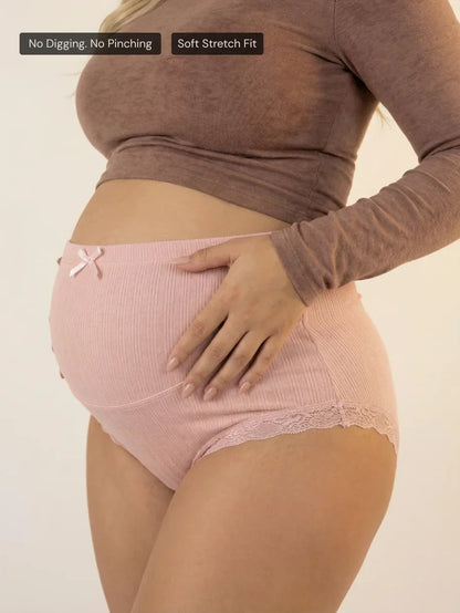 Ultra-Soft Maternity Support Panties