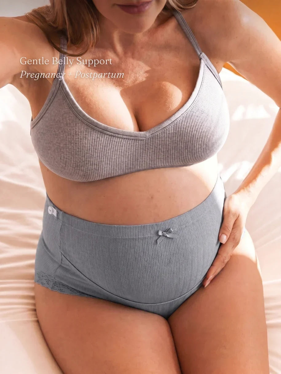 Ultra-Soft Maternity Support Panties