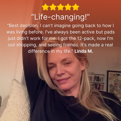 Tkhotpick 100% Leak-Proof Underwear That Won't Let You Down for Women 60+ (4-Pack)