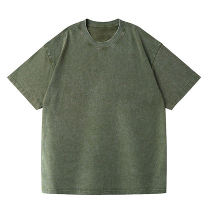 Vintage Washed Cotton Oversized T-Shirt – Unisex